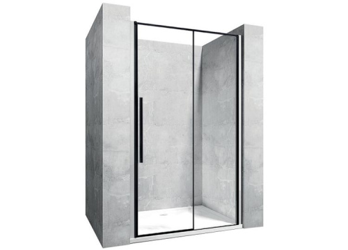 Душевая дверь Rea Solar Black 130 K6358