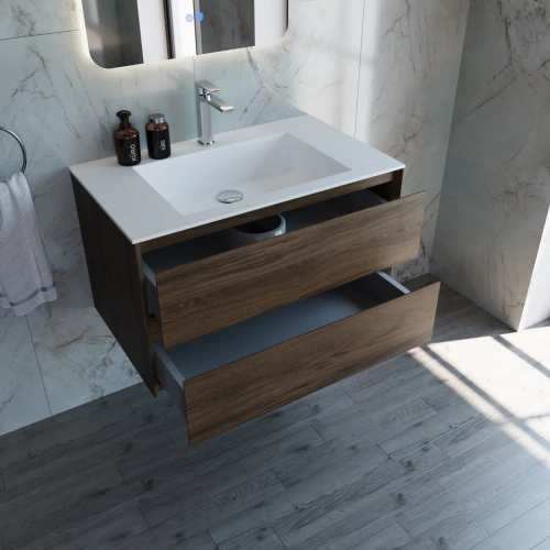 Тумба подвесная Vincea Luka VMC-2L800CO C.Oak