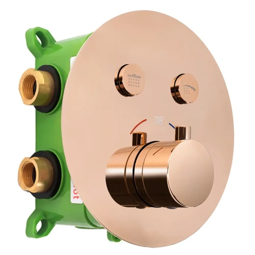 Душевая система Rea Lungo miler rose gold P6613