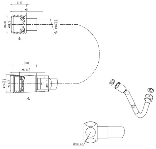 Душевая система Vincea Inspire VSFW-3I22MT3RGM