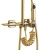 Душевая система Rea Helix gold P6619