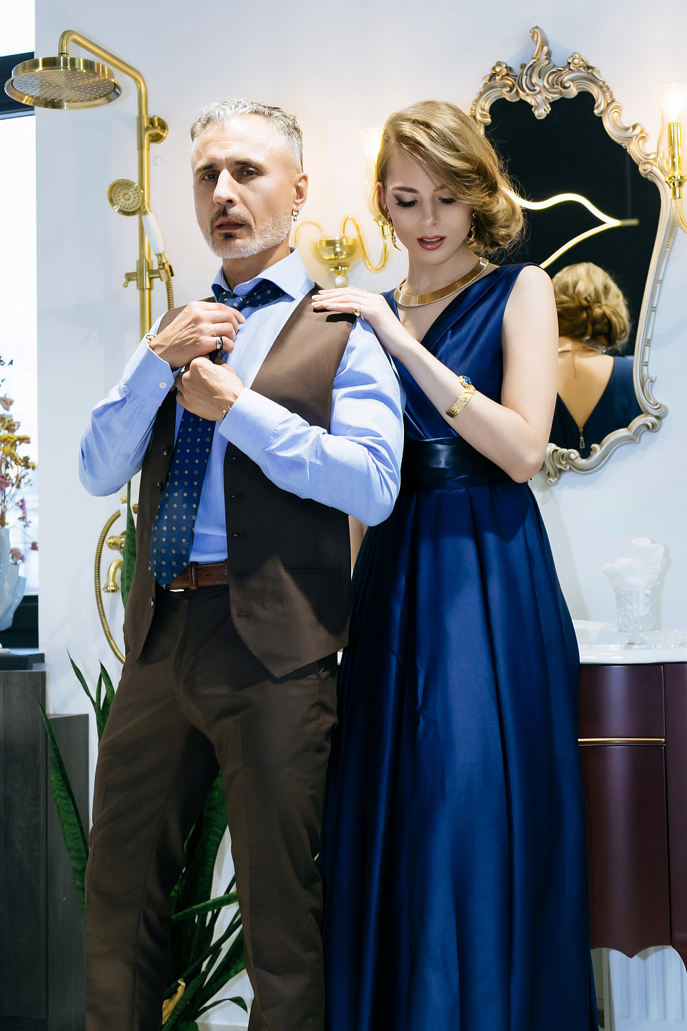 Съемка лица бренда Keramalux Premium.