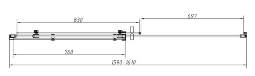 Душевой уголок Vincea Como-N VSR-4CN9016CGB