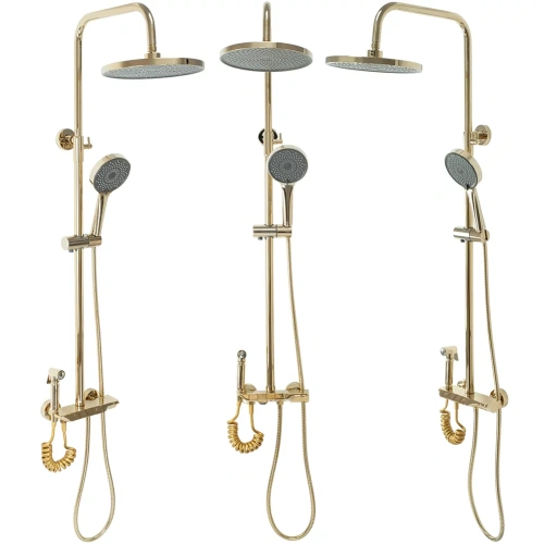 Душевая система Rea Max gold P6617