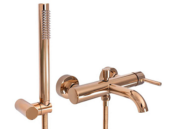 Смеситель для ванны Rea Lungo Rose Gold B6695