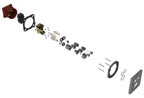 Смеситель для душа Vincea VSCV-321T-MGM