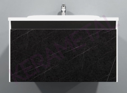 Тумба подвесная Kolpa-san Pandora OUP 75 Black stone 514210