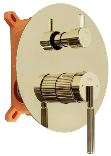 Душевая система Rea Argon gold P6538