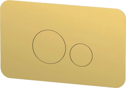 Кнопка смыва Remer RB810DO золото глянцевое