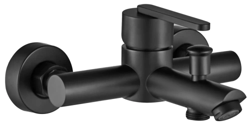 Смеситель для ванны Rea Ontario black matt B5512