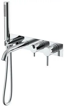 Смеситель для ванны Nemo Round NM-2353CR chrome