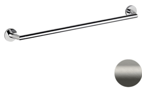 Полотенцедержатель 60 см Remer Guest GS30NPO, никель матовый брашированный
