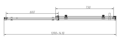 Душевой уголок Vincea Como-N VSR-4CN8014CL