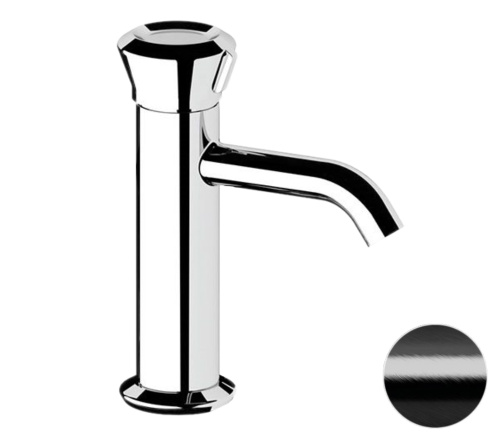 Смеситель для раковины Remer Element ET12CFP, черный брашированный хром