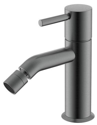 Смеситель для биде Nemo Round NM-2321BGM brush gun metal