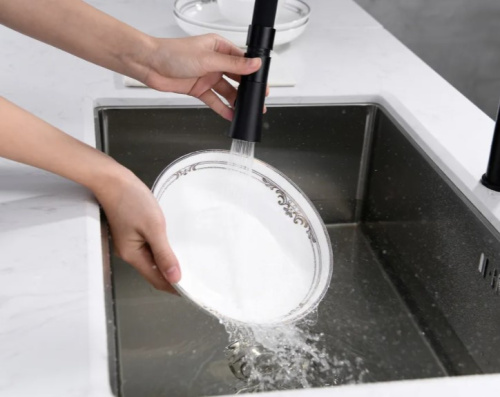 Смеситель для мойки Rea Castor Black matt B6935