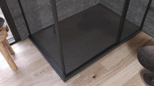 Душевой поддон Kolpa-san Limbo 140x90 antracit 551230