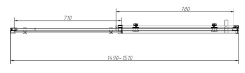 Душевой уголок Vincea Como-N VSR-4CN9015CGB