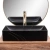 Умывальник Rea Inga black marble matt U8006 Умывальник Rea Inga black marble matt U8006