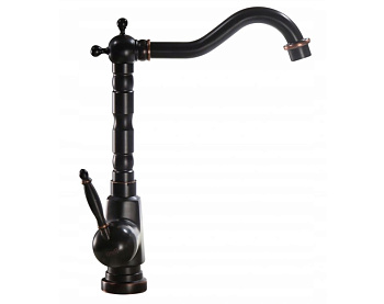 Смеситель для умывальника Rea Bona Old Black Retro B0183