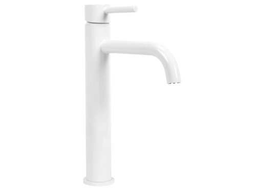 Смеситель для умывальника Rea Lungo white matt B4400