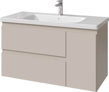 Тумба подвесная Caprigo Forte 100 36115R EML-B074