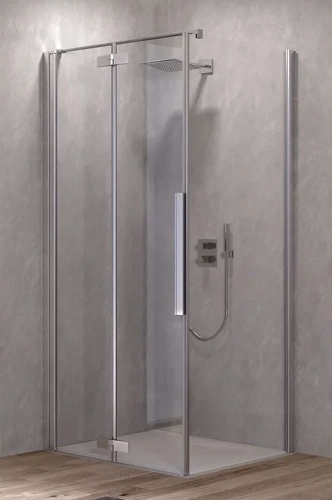 Душевая дверь Kolpa-San Polaris Fold D 100-L silver brill transparent 516190