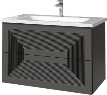 Тумба подвесная Caprigo Modo Quarta 80 35712-SF019