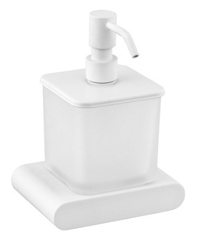 Дозатор Remer Lounge LN13BO, белый матовый