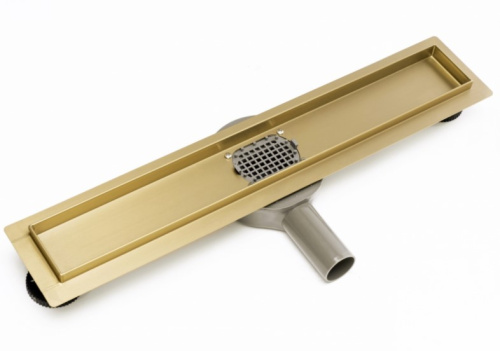 Трап для душа Rea Neo&Pure 800 N Pro Mirror Gold G5601