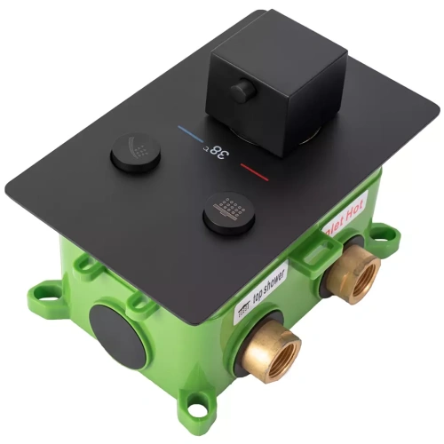 Душевая система Rea Fenix davis black P6357