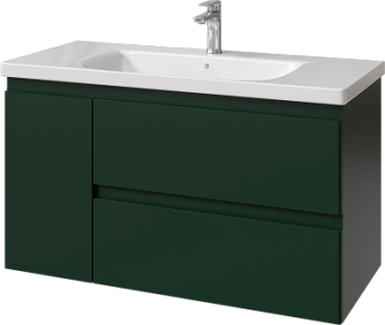 Тумба подвесная Caprigo Forte 100 36115L EML-B134