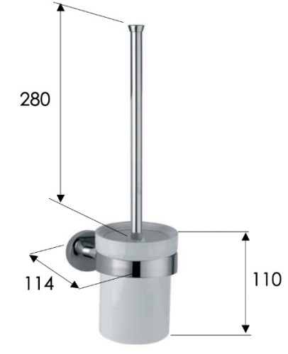 Ёршик Remer Guest GS66NP, никель брашированный