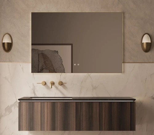 Тумба подвесная Vincea Luxe VMC-4LX140WN натуральный орех