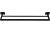 Полотенцедержатель Rea ERLO 02 black matt 80004