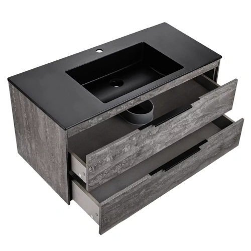 Тумба подвесная Vincea Chiara 2D 1000 G.Stone VMC-2C2100GS