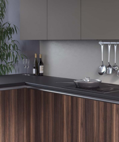 Столешница из постформинга 900*485 (черный) толщина 38мм