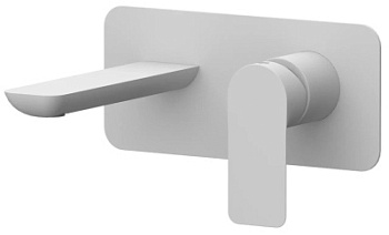 Смеситель для раковины Remer Infinity I15BO, белый матовый