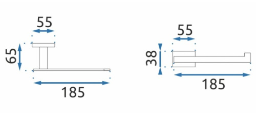 Бумагодержатель Rea Oste 04 Gold 80043