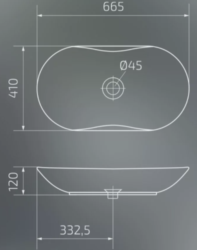 Умывальник Gid N9175