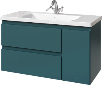 Тумба подвесная Caprigo Forte 100 36115R-SF013