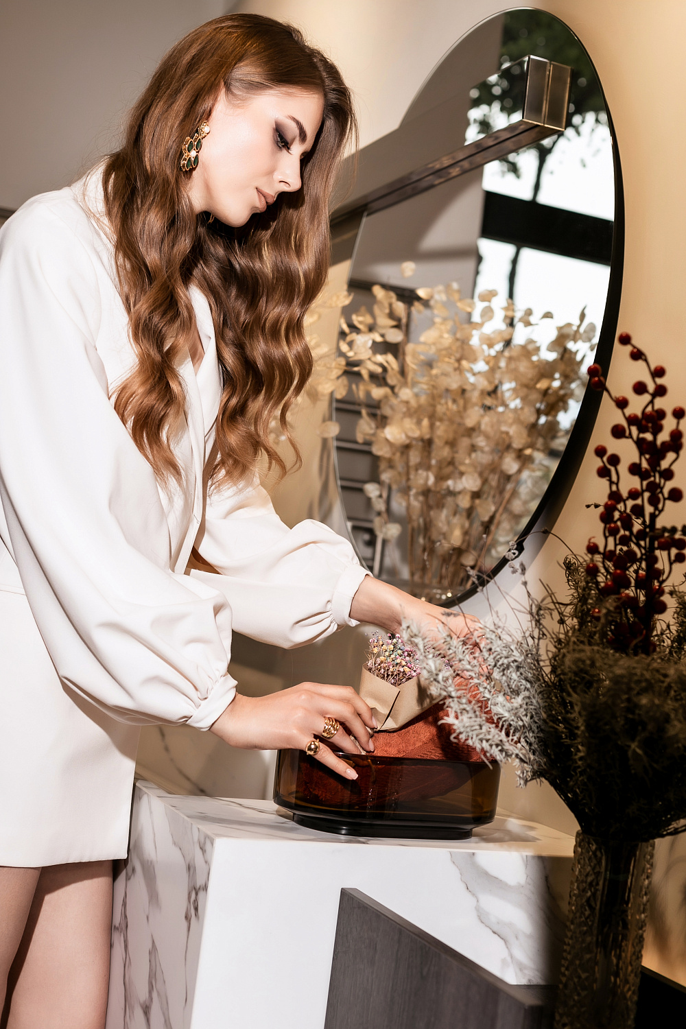 Съемка лица бренда Keramalux Premium.