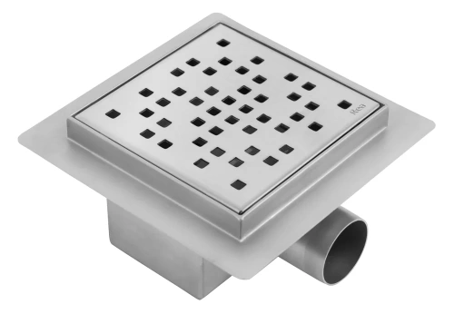 Трап для душа Rea DOTS 150x150 nikiel matt G6203