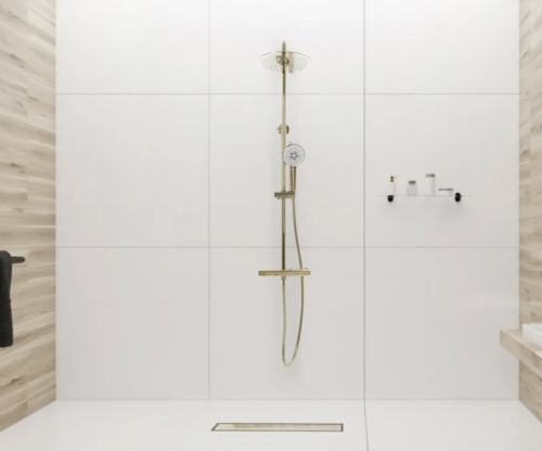 Трап для душа Rea Pure Neo Mirror Gold Pro 1000 G5611