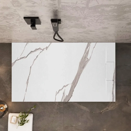 Душевой поддон Rea Bazalt Carrara White 90x120 K7001 Душевой поддон Rea Bazalt Carrara White 90x120 K7001