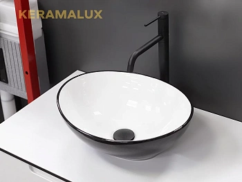 Умывальник CeramaLux 7138BW