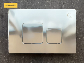 Кнопка смыва CeramaLux KC-015 хром