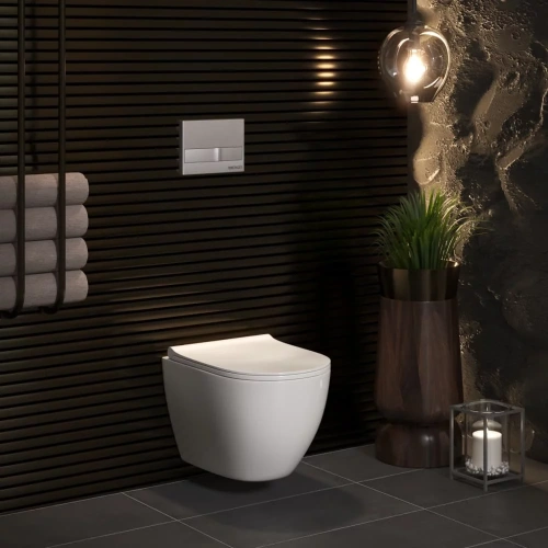 Унитаз подвесной Ceramalux 2196-1