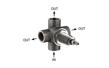 Дивертор Nicolazzi C7047CR29M