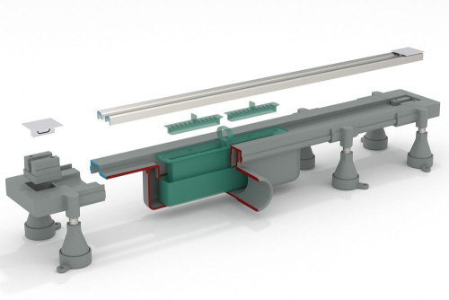 Душевой трап OMP Tea Sumisura 80 см 983.201.8
